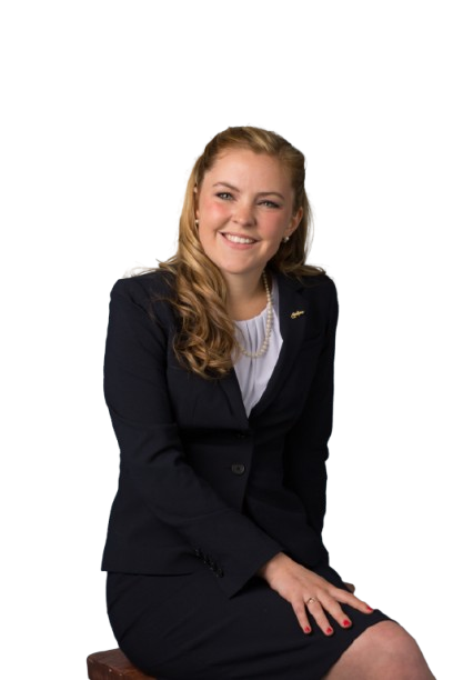 LAUREL MAROIS ACKERMAN in black suit